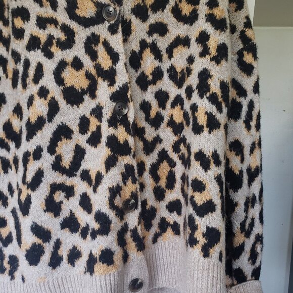 Leopard Sweater Size XXL Brand MNG - Picture 4 of 6